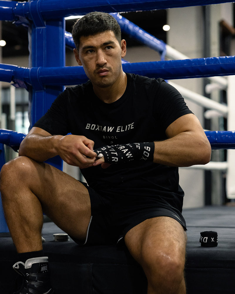 Bivol x BOXRAW 4.5m Hand Wraps - Black