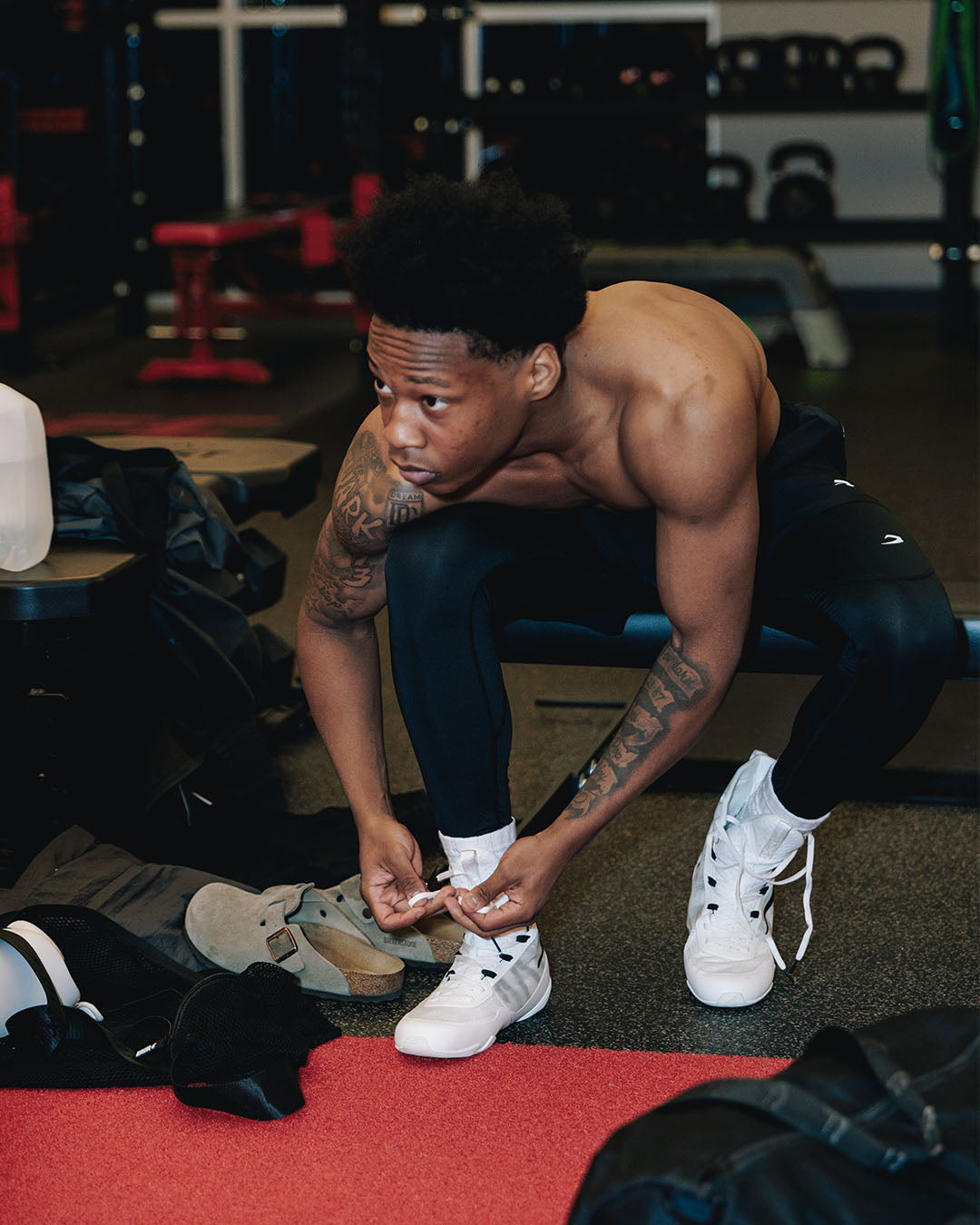 Impello 2.0 Boxing Boots - Black/White | BOXRAW