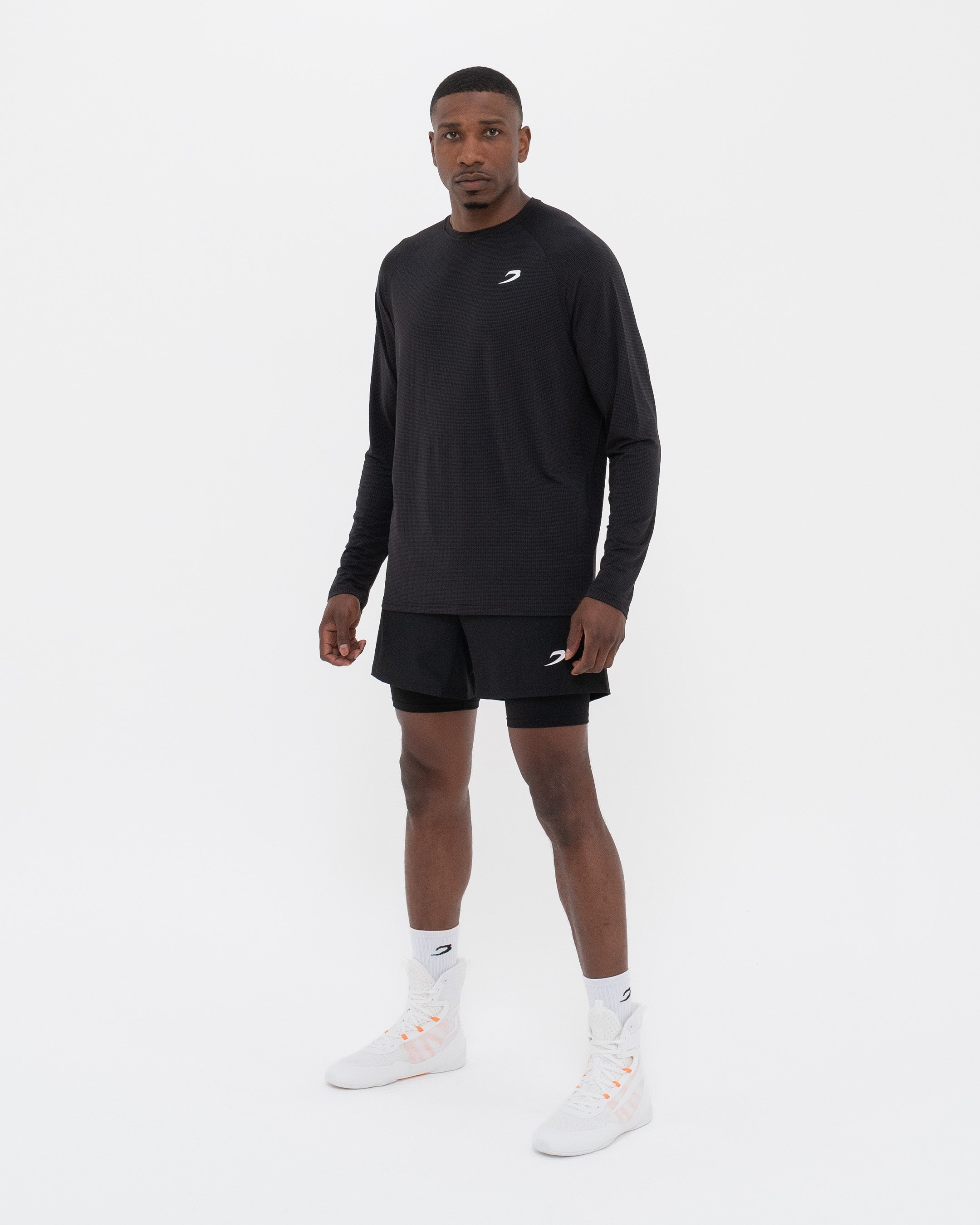 Valdes Long Sleeve T-Shirt - Black