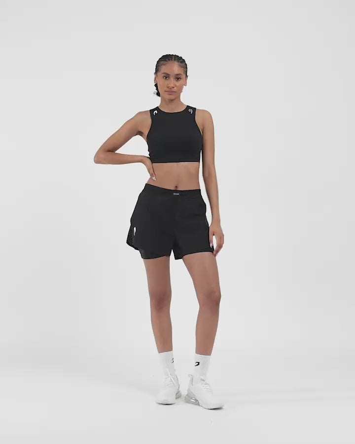 Women's Tunero 2-in-1 Shorts - Teal | BOXRAW