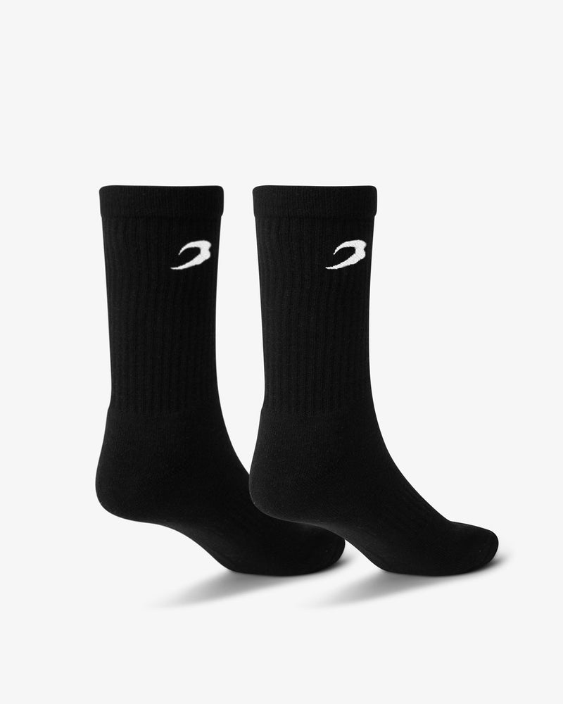 BOXRAW Crew Socks (3 Pairs) - Black