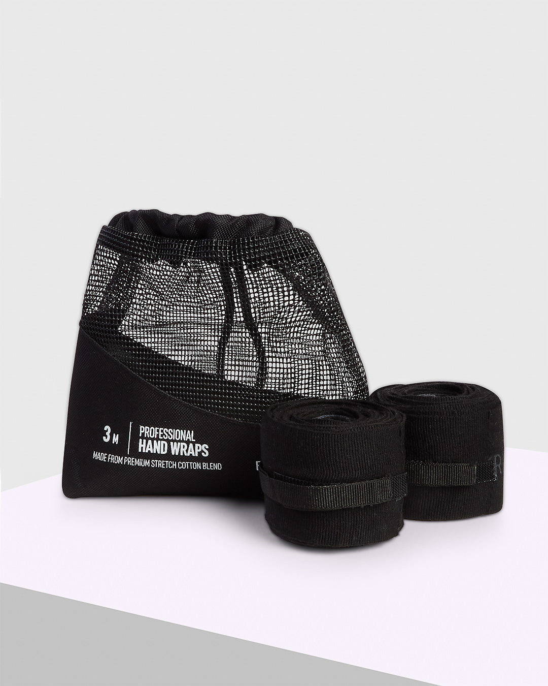 3m BOXRAW Hand Wraps - Black