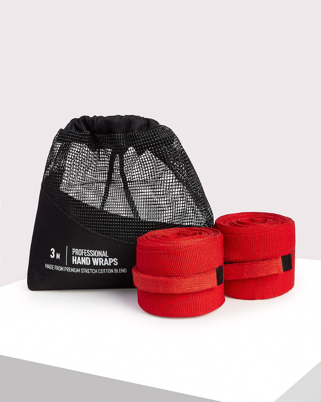 3m BOXRAW Hand Wraps - Red