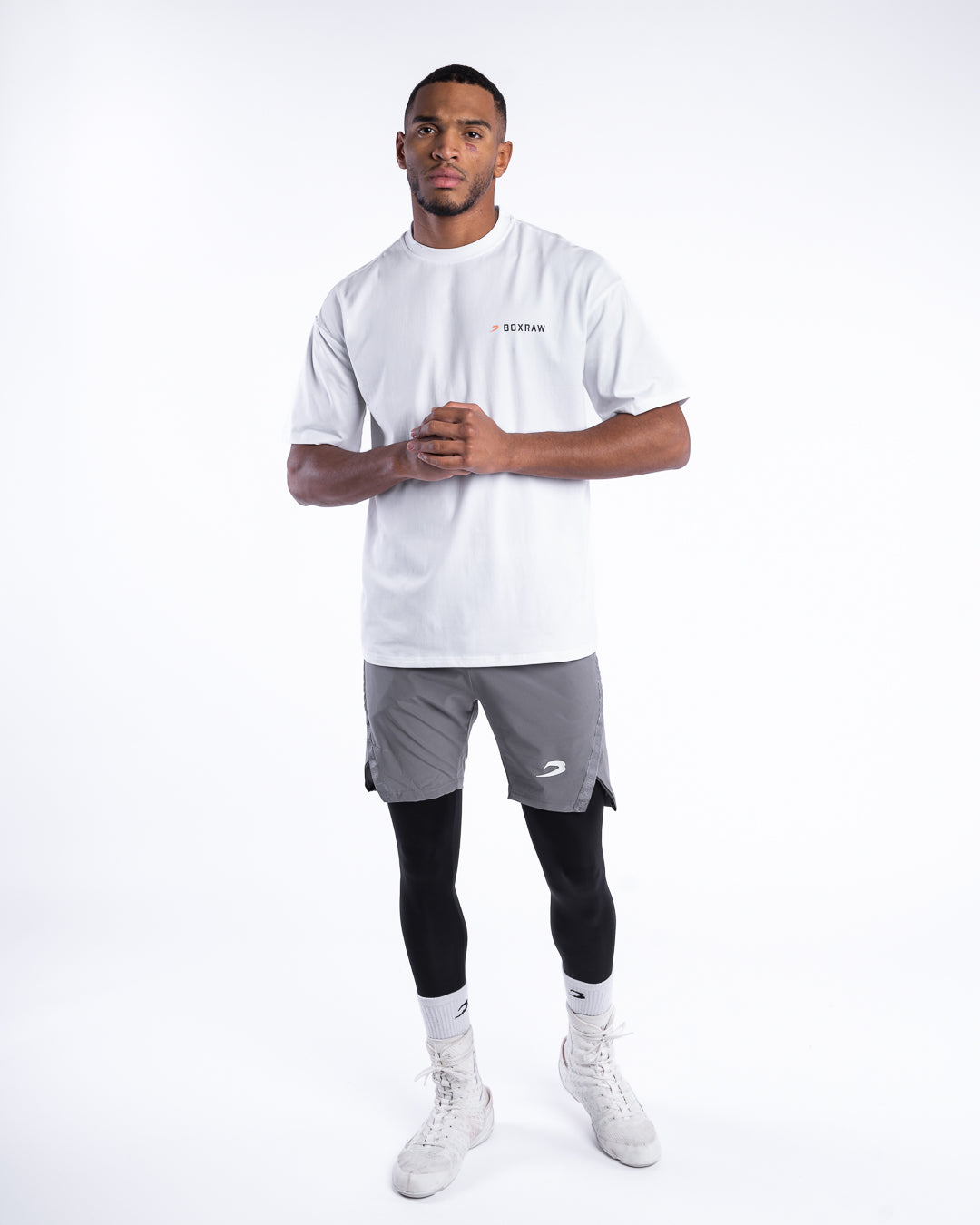 We Don't Play Boxing Oversized T-Shirt - White