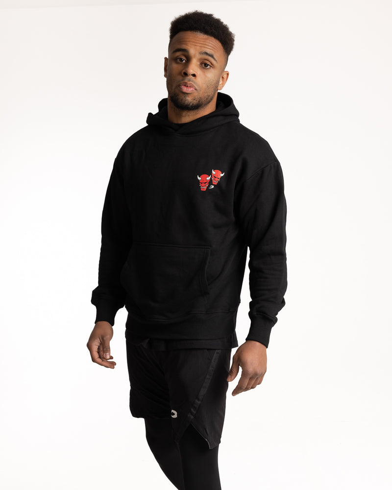 Death Before Dishonor Oversized Hoodie - Black