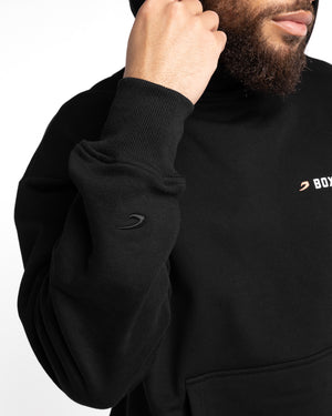 We Don't Play Boxing Oversized Hoodie - Black