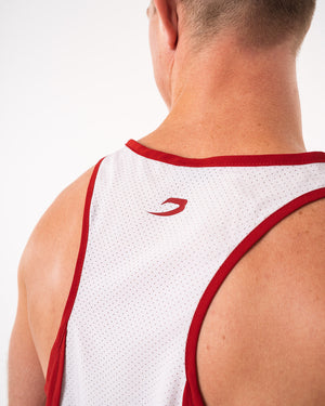 Stevenson Tank 2.0 - Red/White