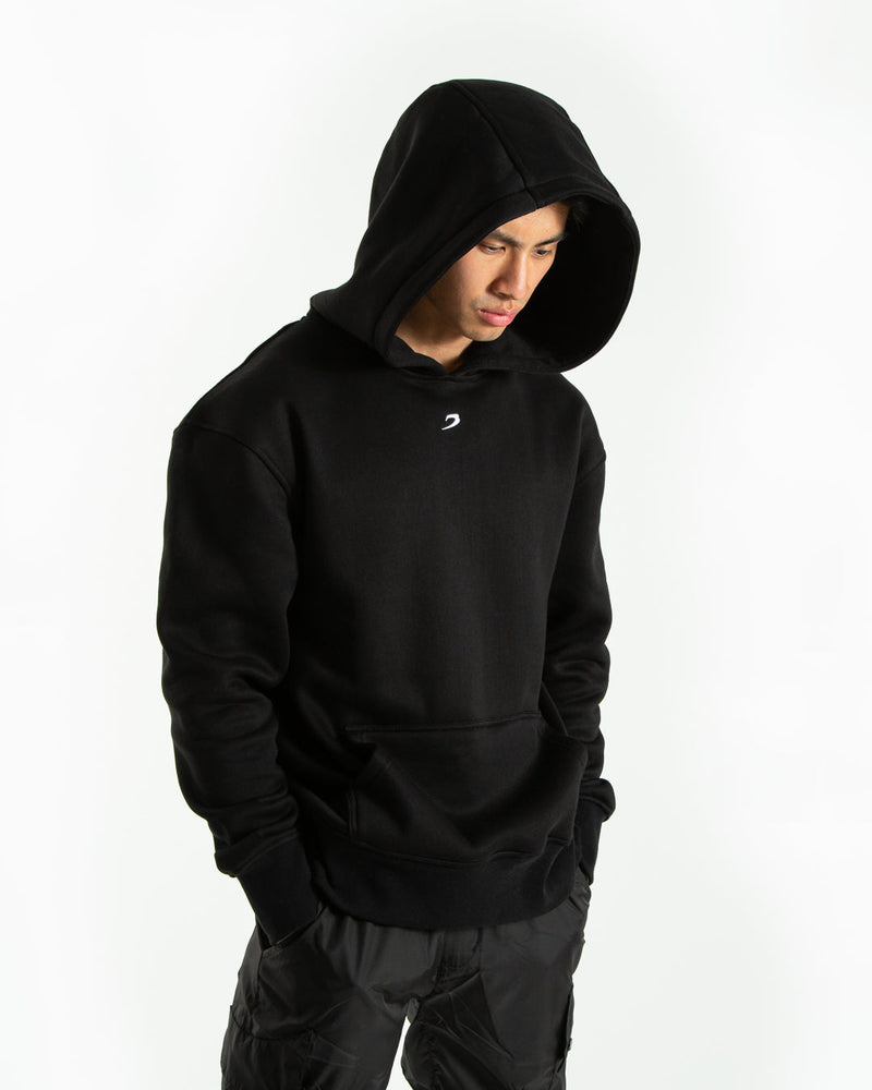 Strike Logo Hoodie - Black