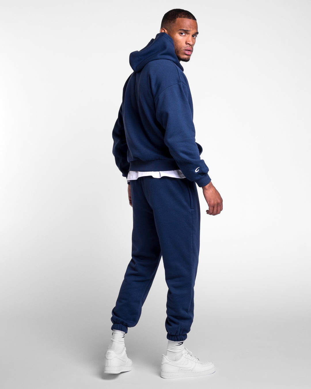 East Street Hoodie - Midnight Blue | BOXRAW