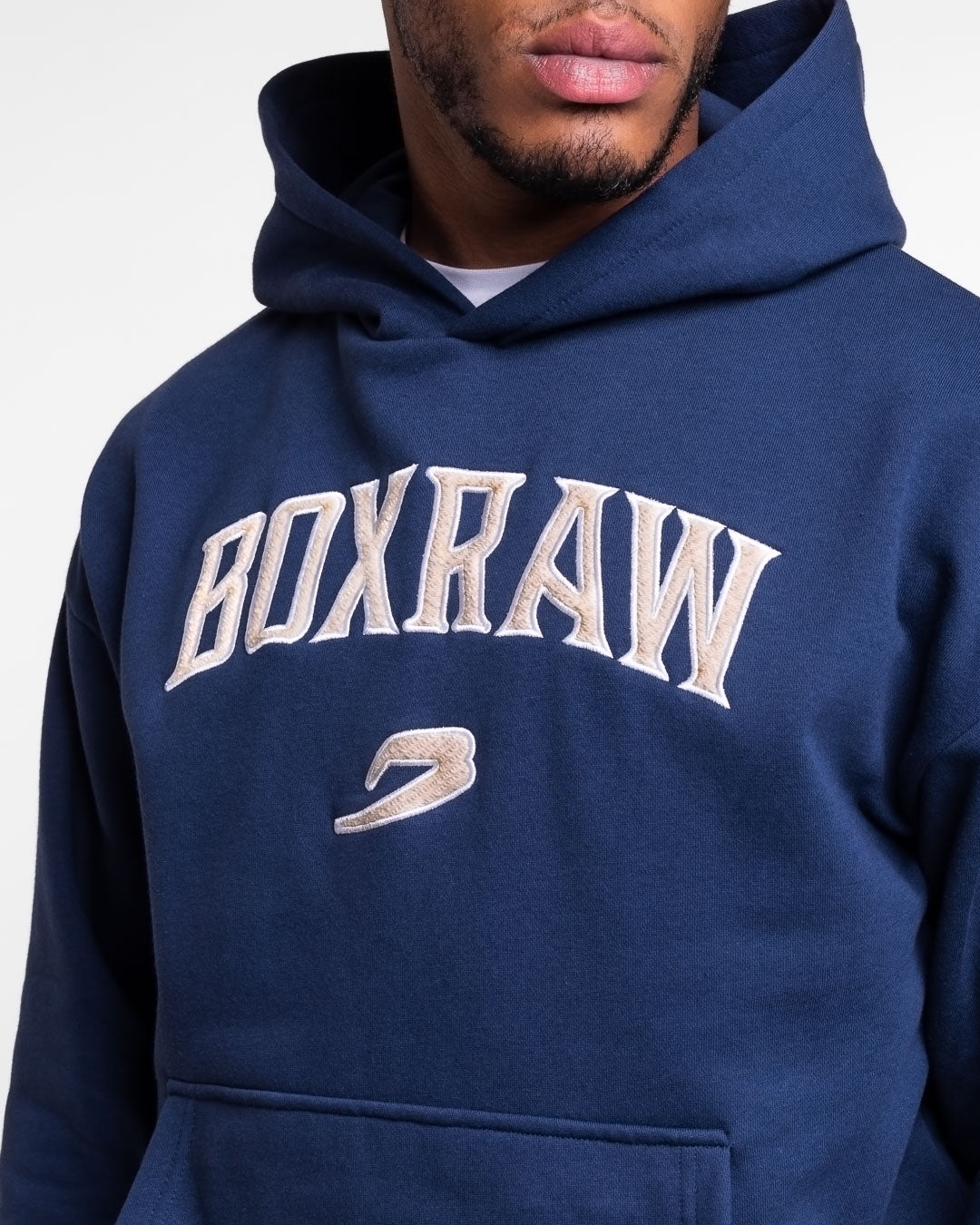 boxraw hoodie セットアップ ミッドナイトネイビー East Street Hoodie - Midnight Blue | BOXRAW