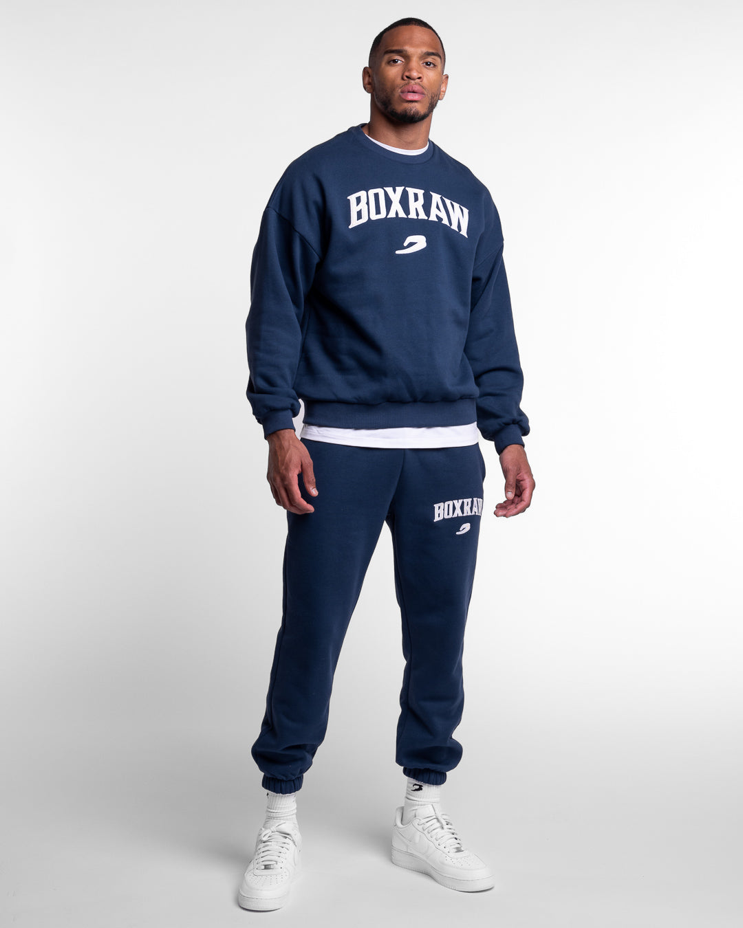 East Street Sweatshirt - Midnight Blue | BOXRAW