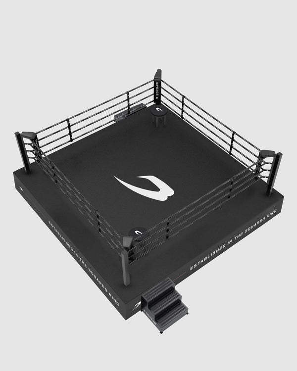 BOXRAW 90cm Competition Boxing Ring - Black/Classic | BOXRAW