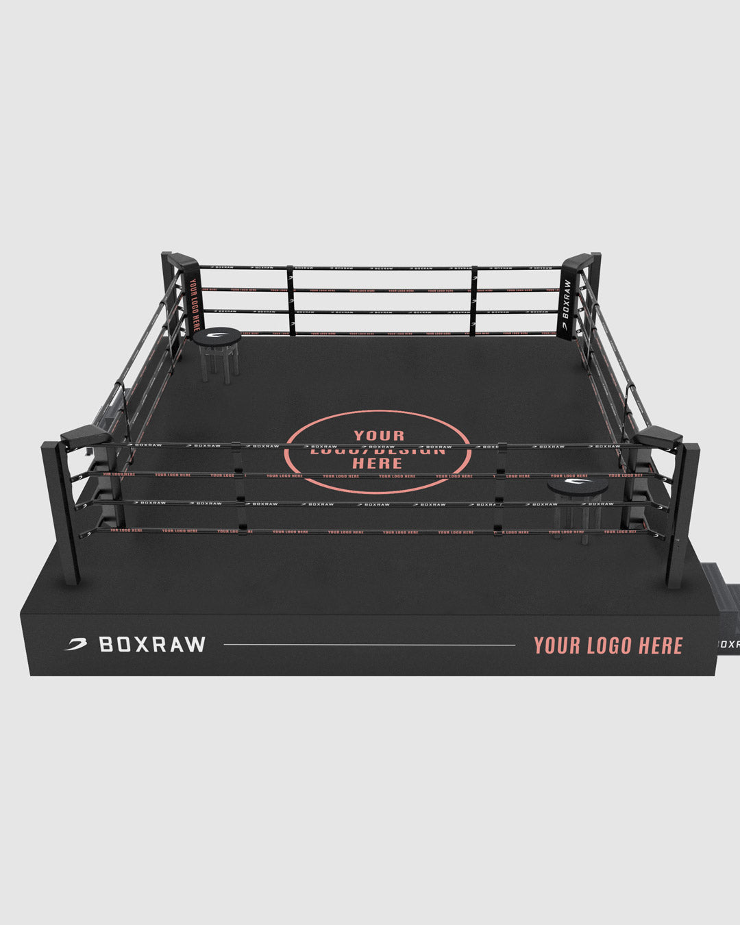 BOXRAW 90cm Competition Boxing Ring - Custom Design
