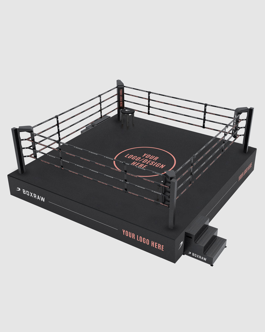 BOXRAW 90cm Competition Boxing Ring - Custom Design
