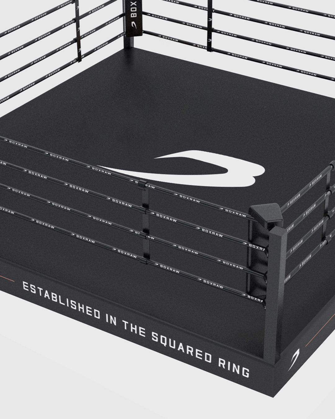 BOXRAW 30cm Pro Training Boxing Ring - Black/Classic